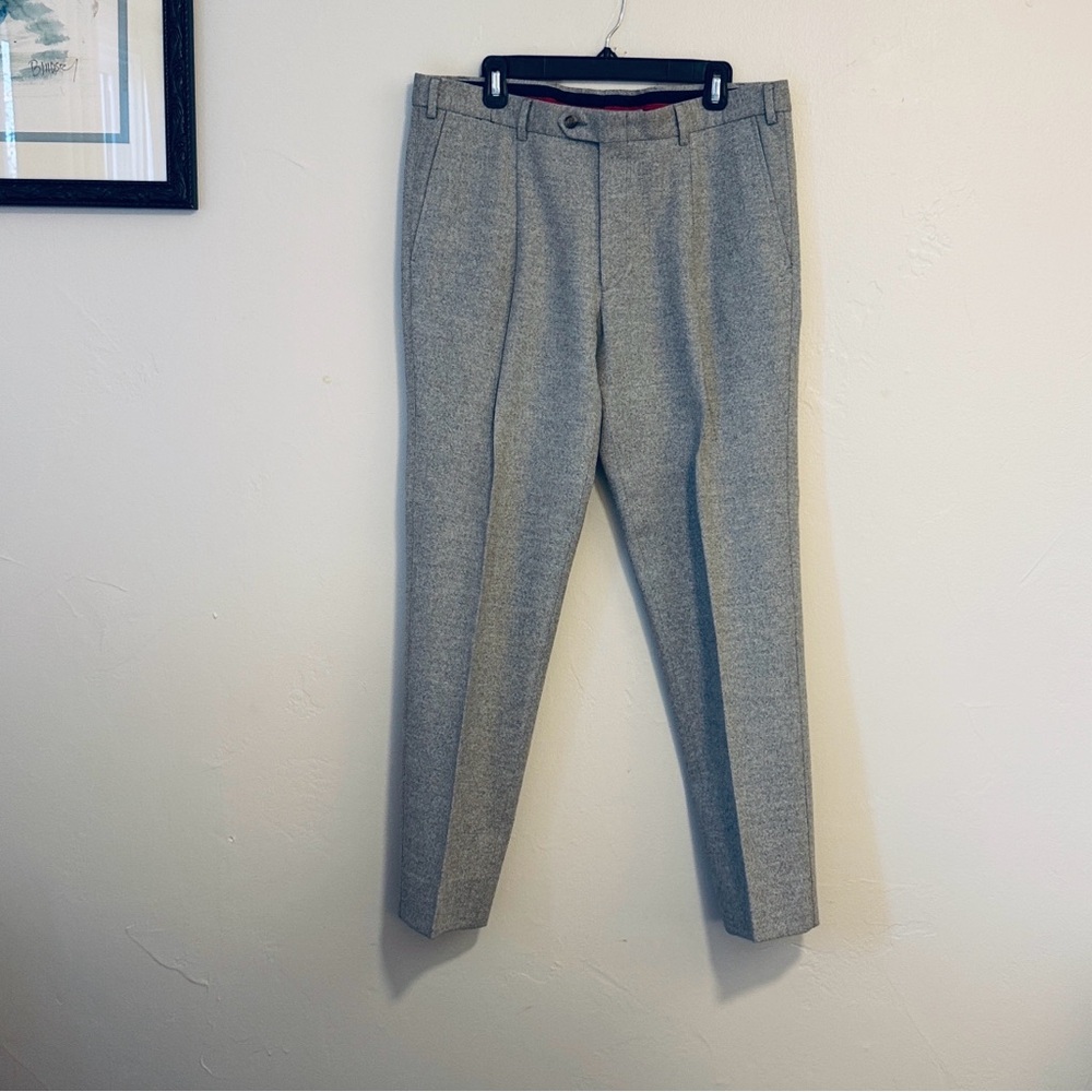 Pal Zileri Elegant Gray Dress Pant size 34 (Italian made)